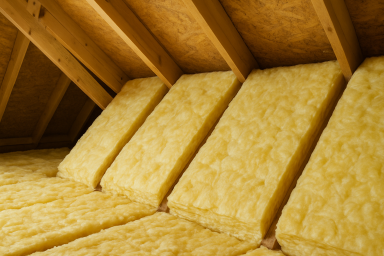 Épaisseur d'isolation recommandée pour plafond sous combles perdus selon normes thermiques